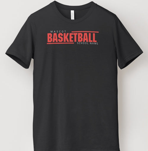 Basketball with lines